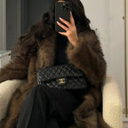 Long Faux Fur Winter Coat