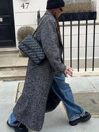Long Grey Trend Winter Coat