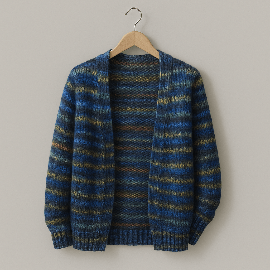 Soft Multicolour Open Knit Cardigan