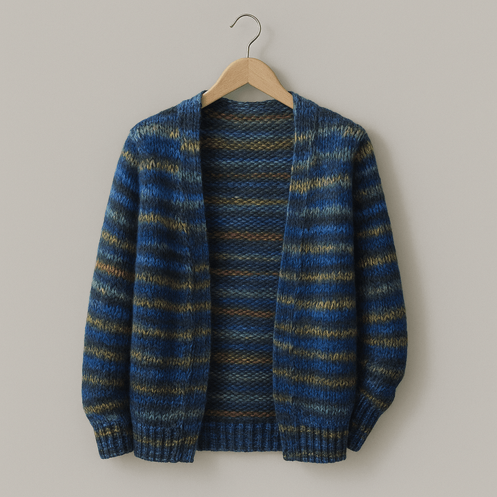 Soft Multicolour Open Knit Cardigan