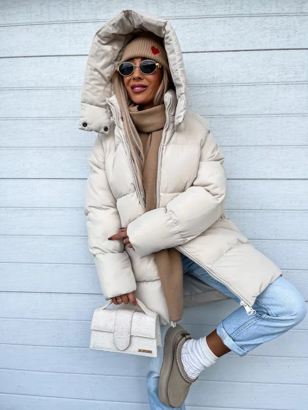 Warm Padded Hooded Puffer Jacket