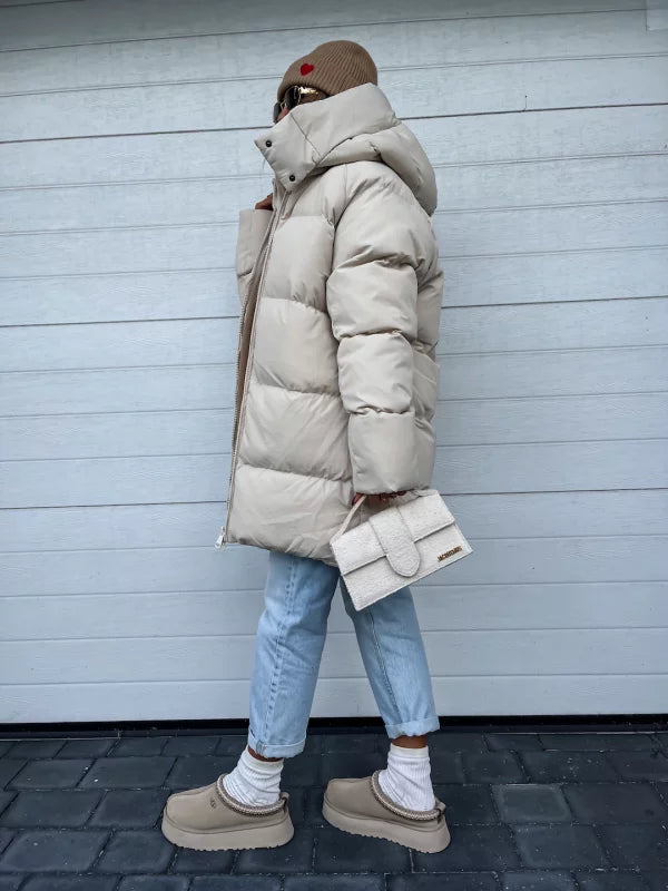 Warm Padded Hooded Puffer Jacket