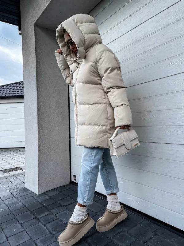 Warm Padded Hooded Puffer Jacket