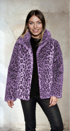 Bold Leopard Print Statement Jacket