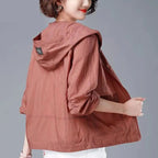 Windproof Hooded Waterproof Rain Jacket