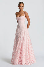 Floral Strappy Maxi Dress