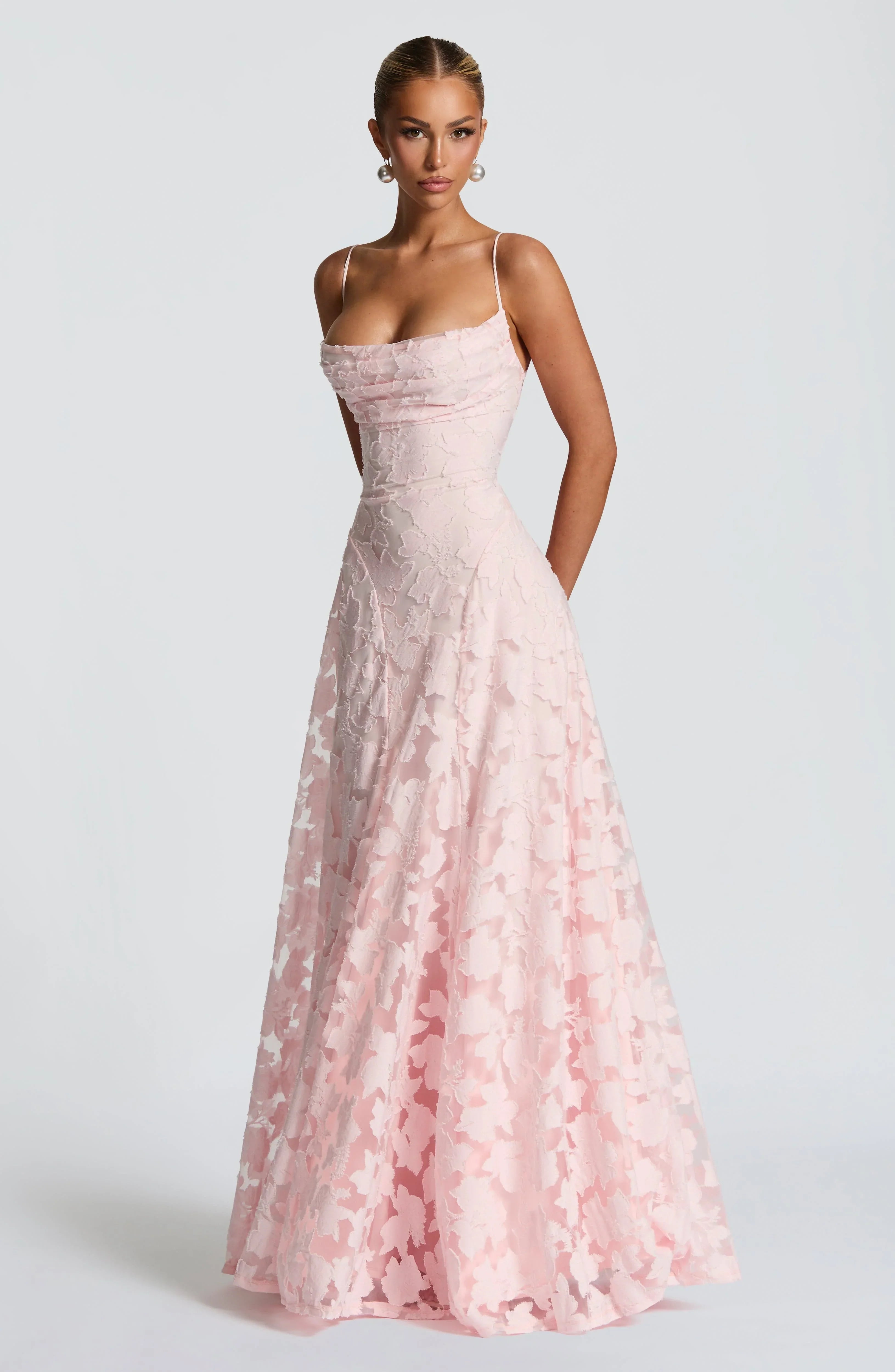 Floral Strappy Maxi Dress