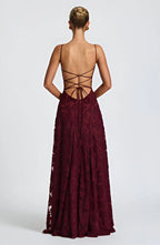 Floral Strappy Maxi Dress