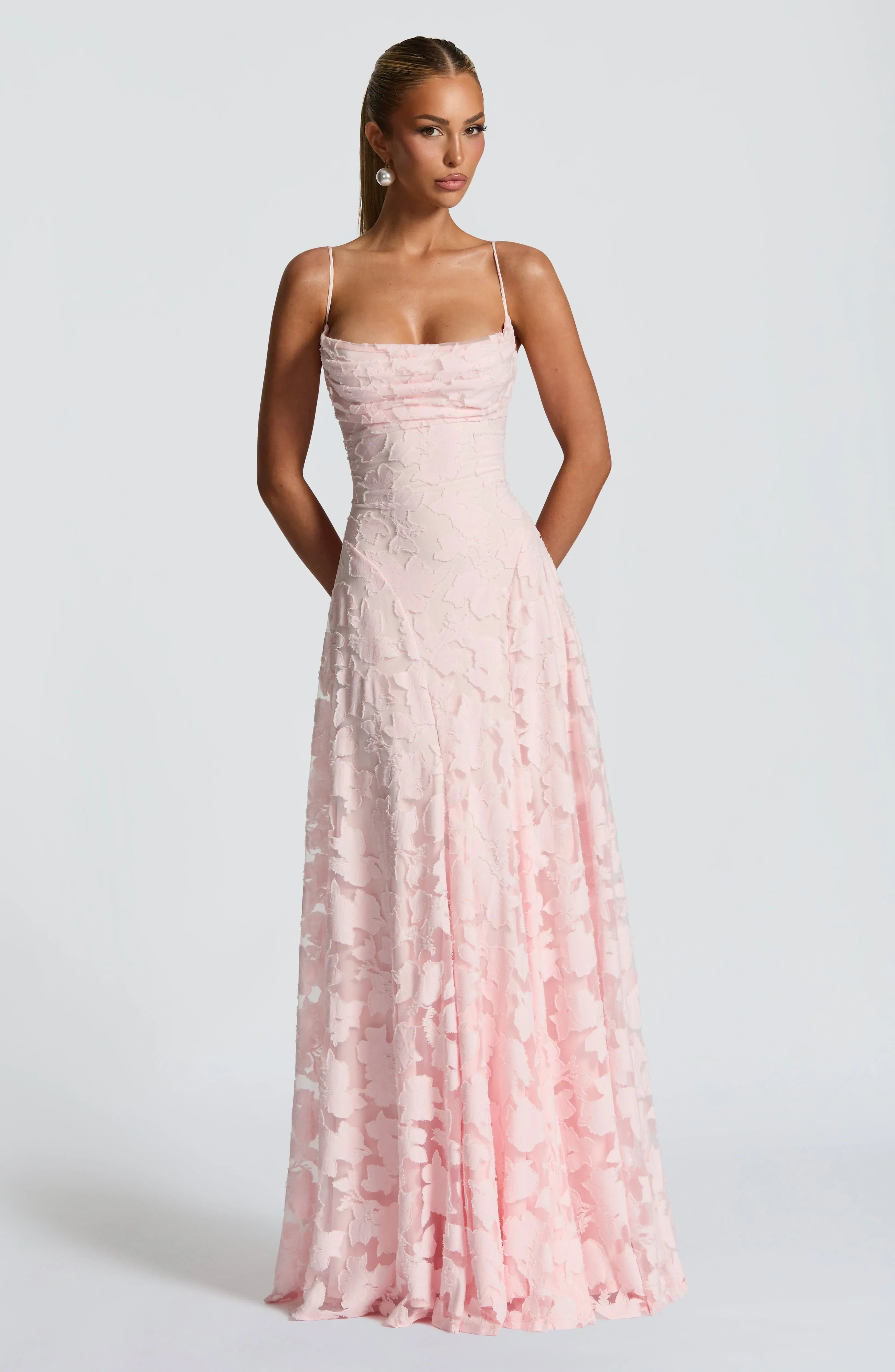 Floral Strappy Maxi Dress