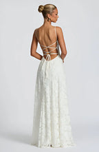 Floral Strappy Maxi Dress