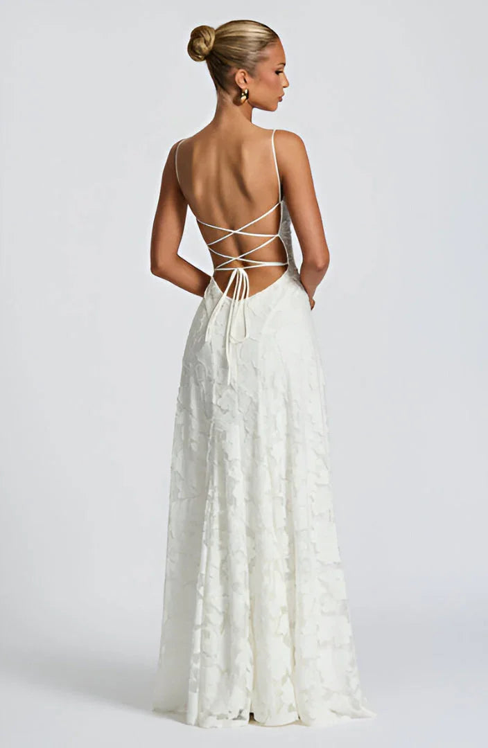 Floral Strappy Maxi Dress