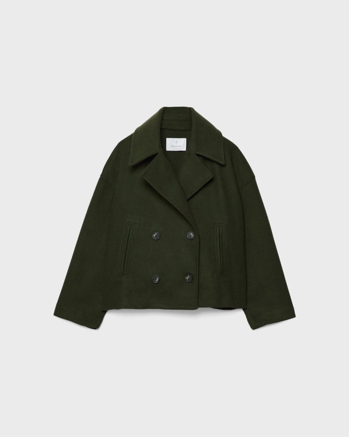 Kort Wollen Winterjack