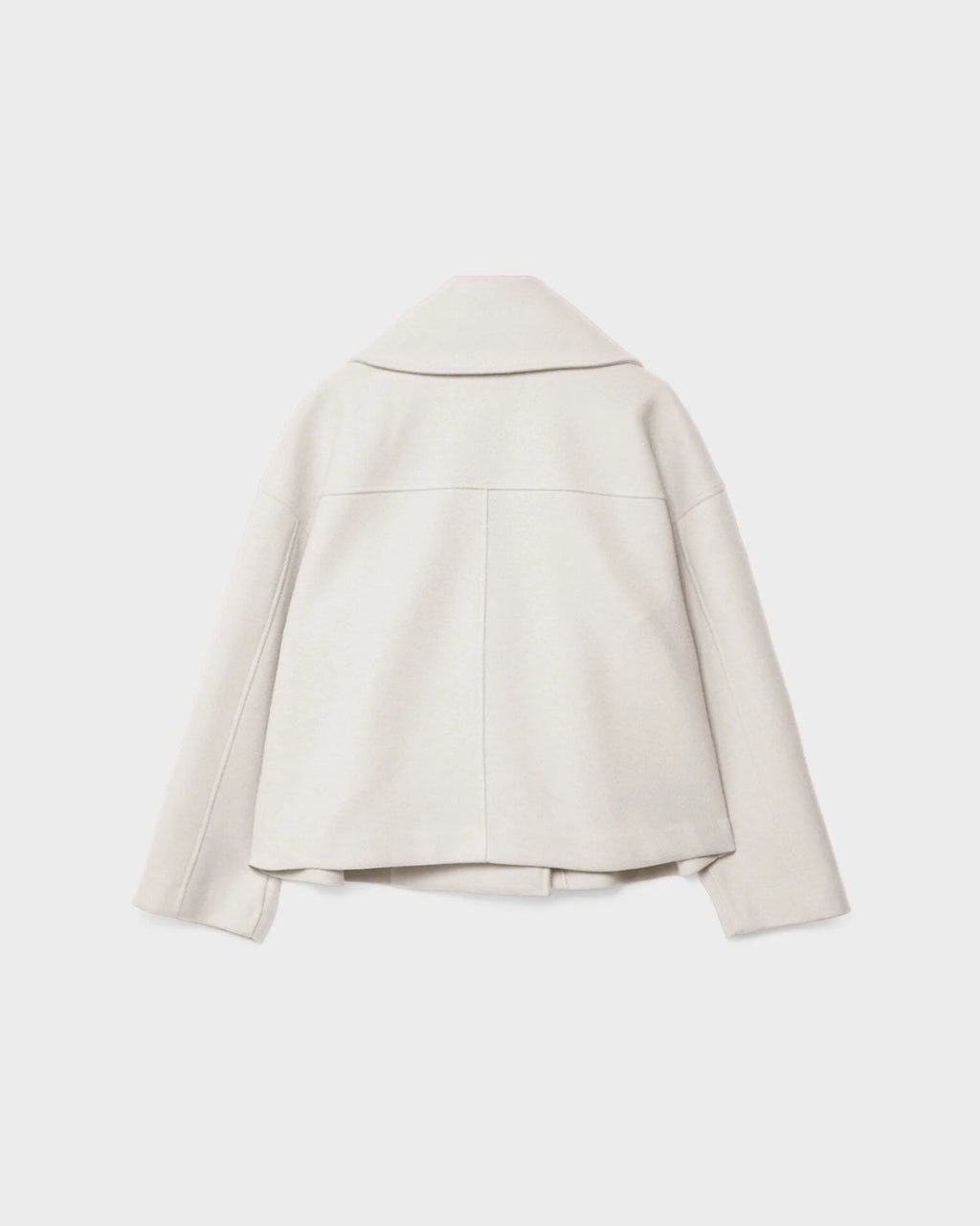 Short Crossed Wool Winter Jacket