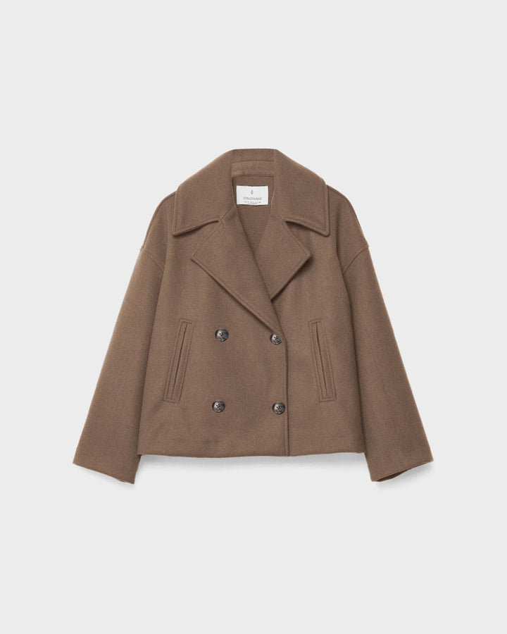 Kort Wollen Winterjack