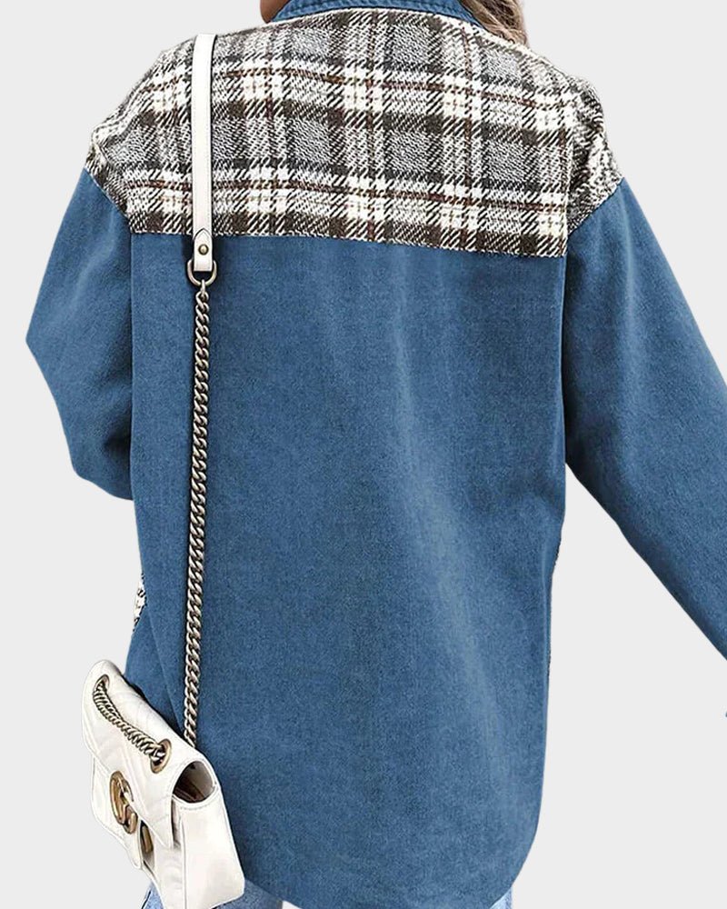 Classic Casual Blue Denim Jacket