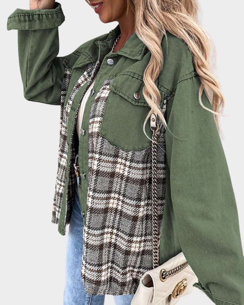 Classic Casual Blue Denim Jacket
