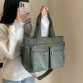 Women's Dual-Zip Crossbody Bag