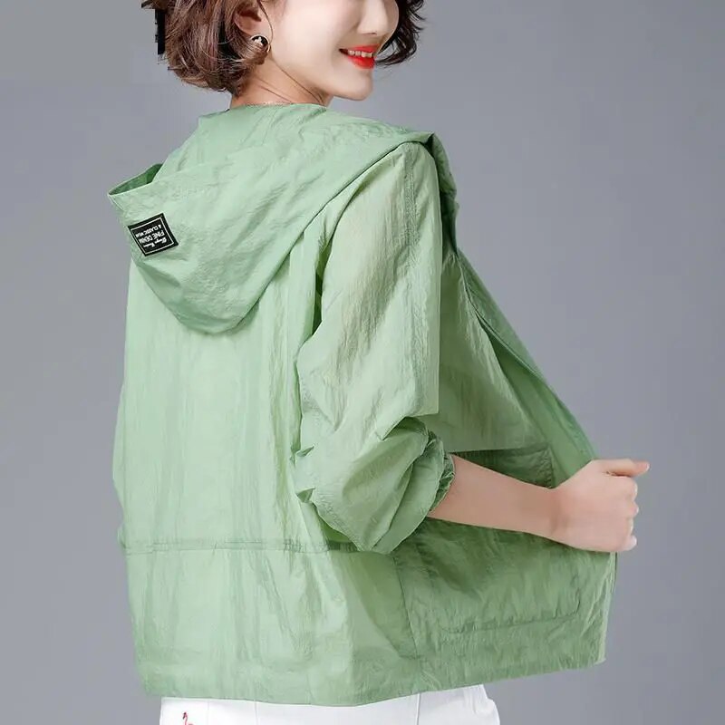 Windproof Hooded Waterproof Rain Jacket