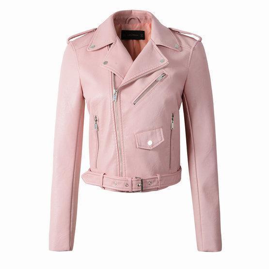Classic Zip Up Biker Jacket