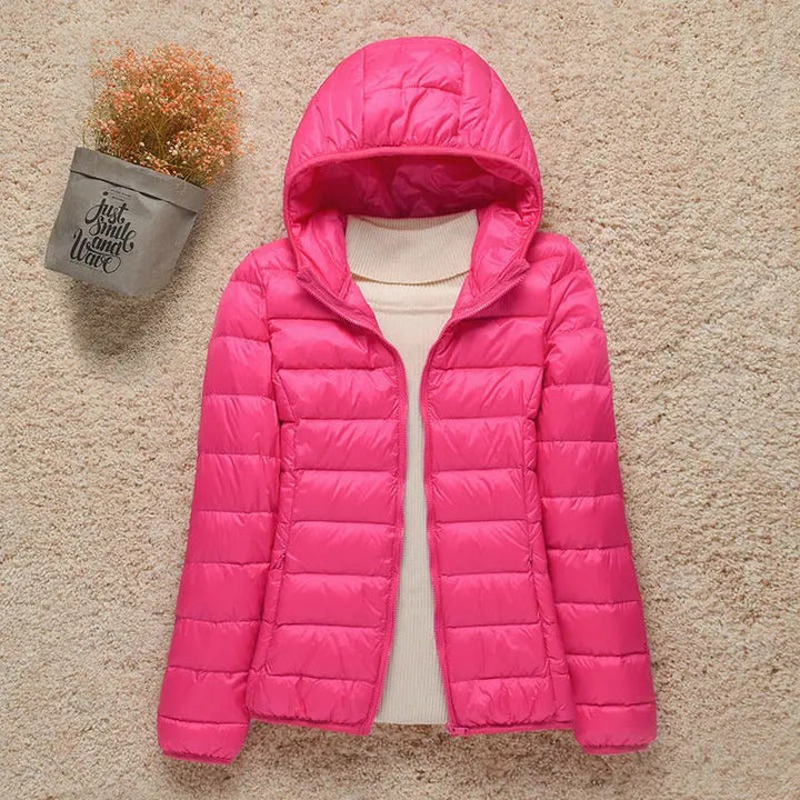 Warm Padded Hooded Down Jacket