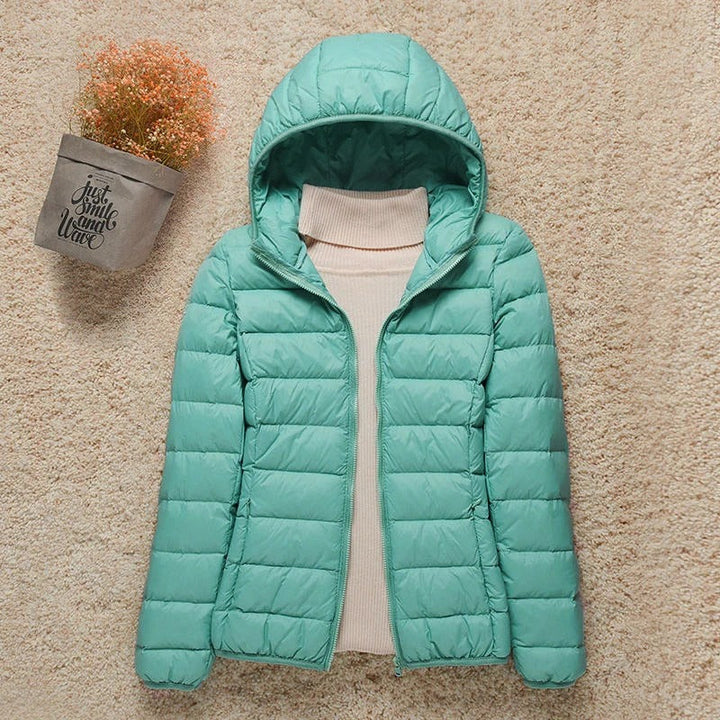 Warm Padded Hooded Down Jacket