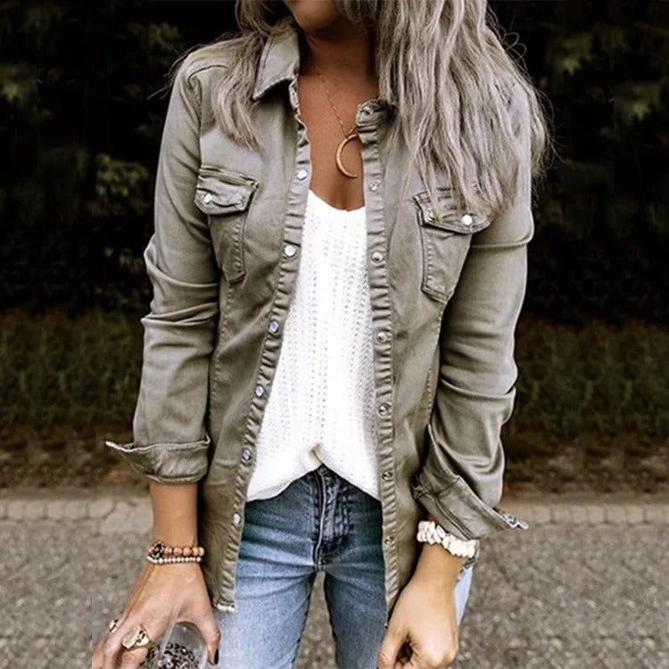 Classic Casual Everyday Denim Jacket