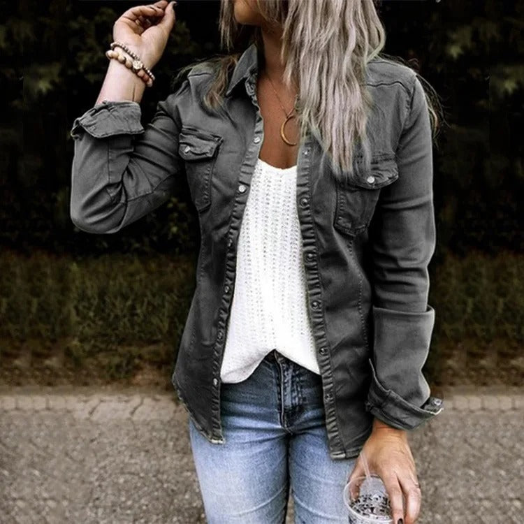 Classic Casual Everyday Denim Jacket