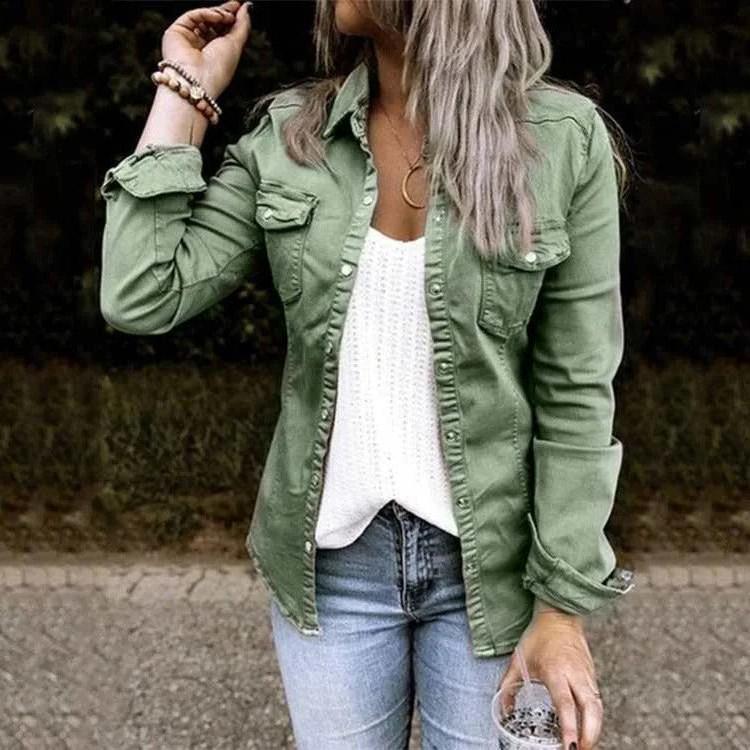 Classic Casual Everyday Denim Jacket