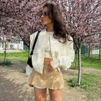 Casual Pocket Front Bomber Jacket