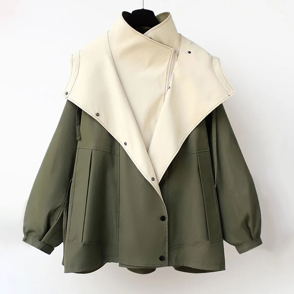 Windbreaker Jacket Removable Hood Shell