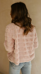 Short Faux Fur Collar Jacket