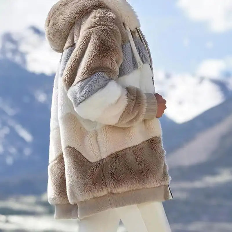 Fluffy Warm Padded Winter Coat