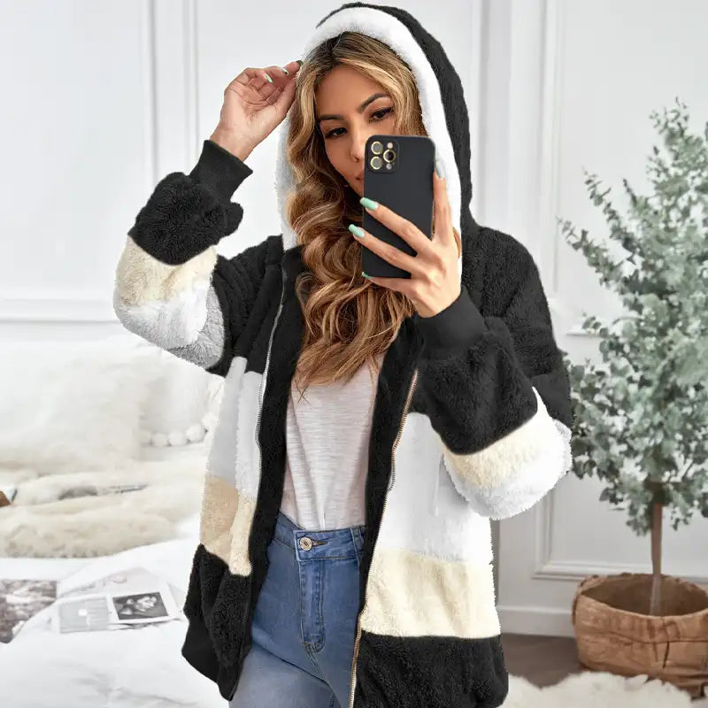 Fluffy Warm Padded Winter Coat