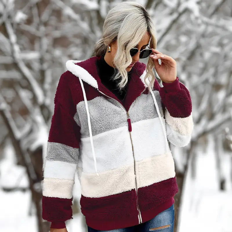 Fluffy Warm Padded Winter Coat