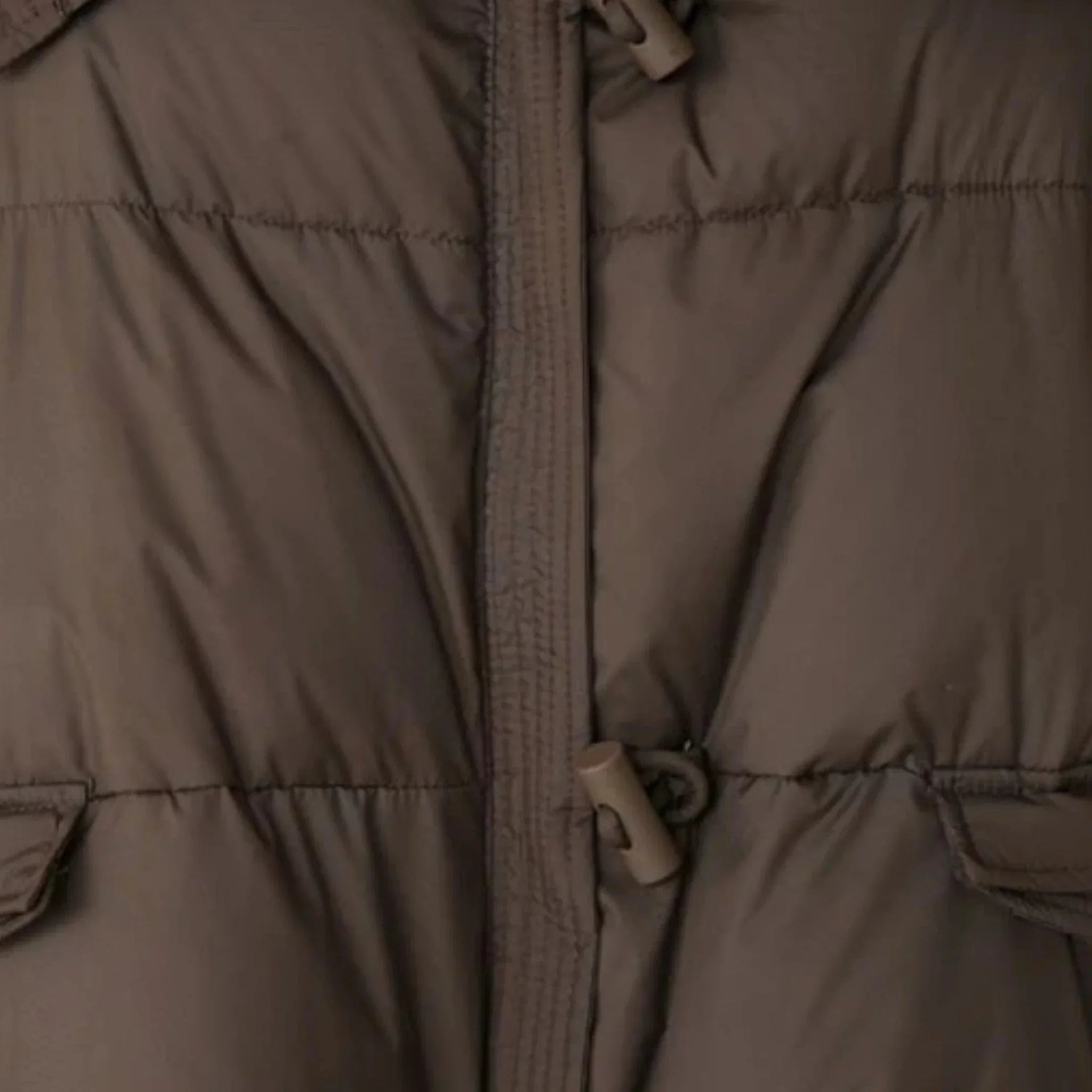 Faux Fur Collar Ribbed Jacket