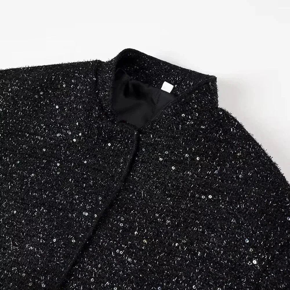 Chic Elegant Sequined Party Jacket