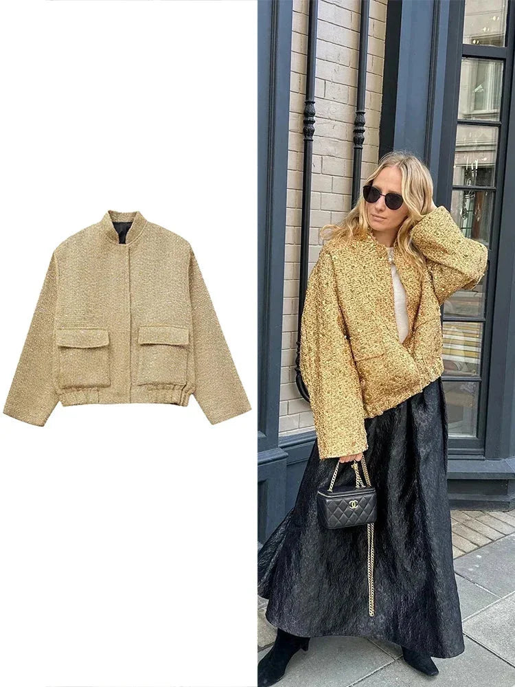 Chic Elegant Sequined Party Jacket