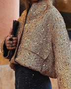 Chic Elegant Sequined Party Jacket