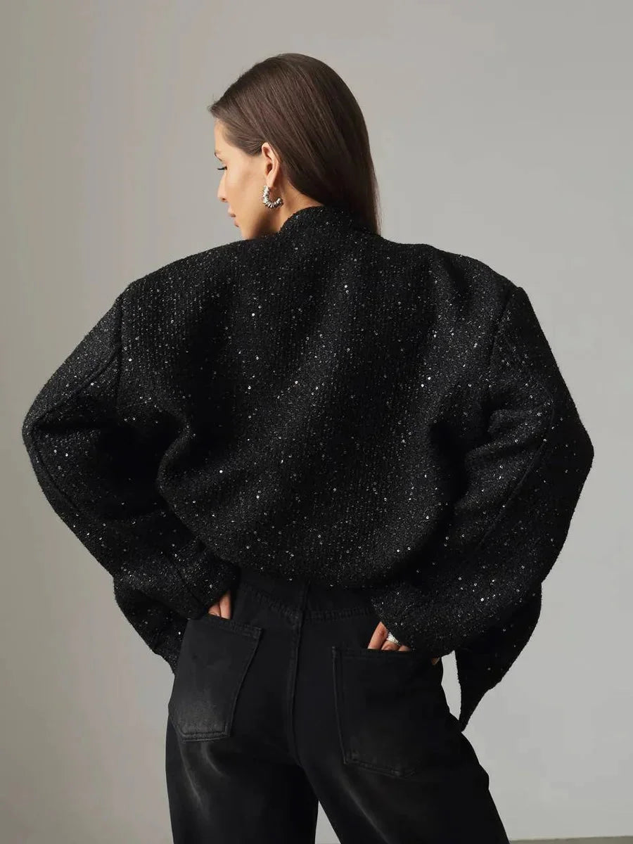 Chic Elegant Sequined Party Jacket