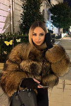 Classic Faux Fur Winter Coat