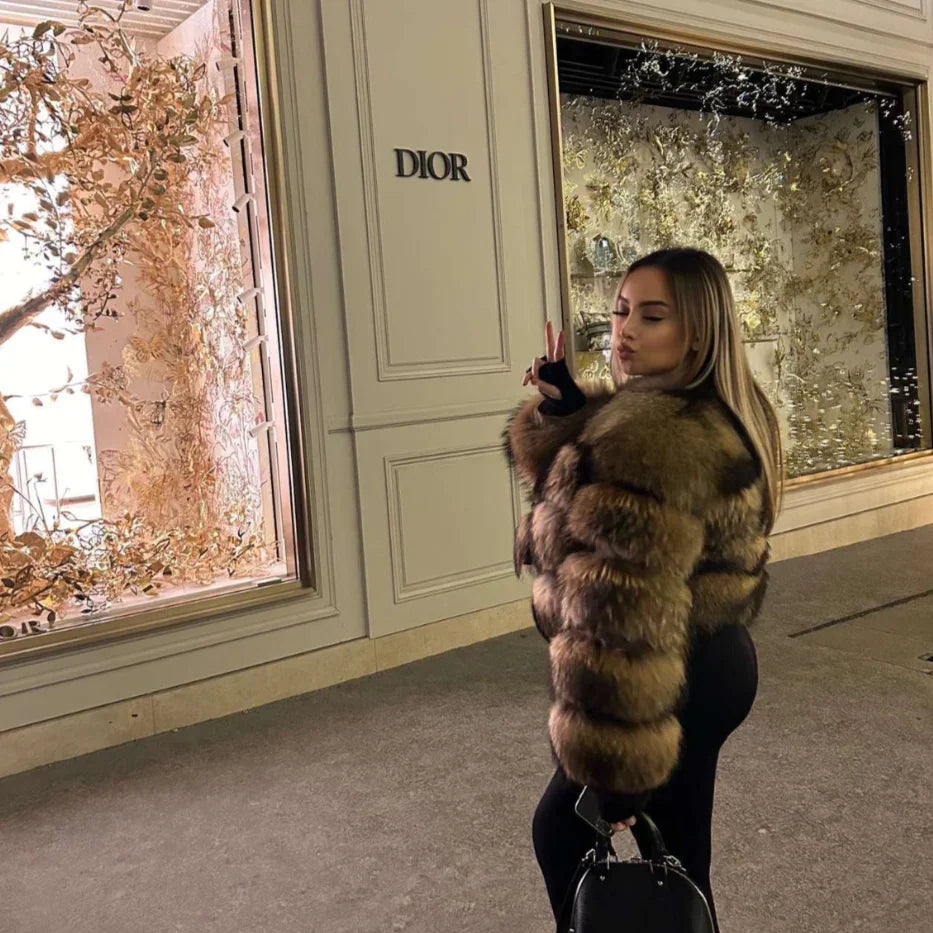 Classic Faux Fur Winter Coat