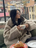 Comfortable Loose Teddy Fleece Jacket