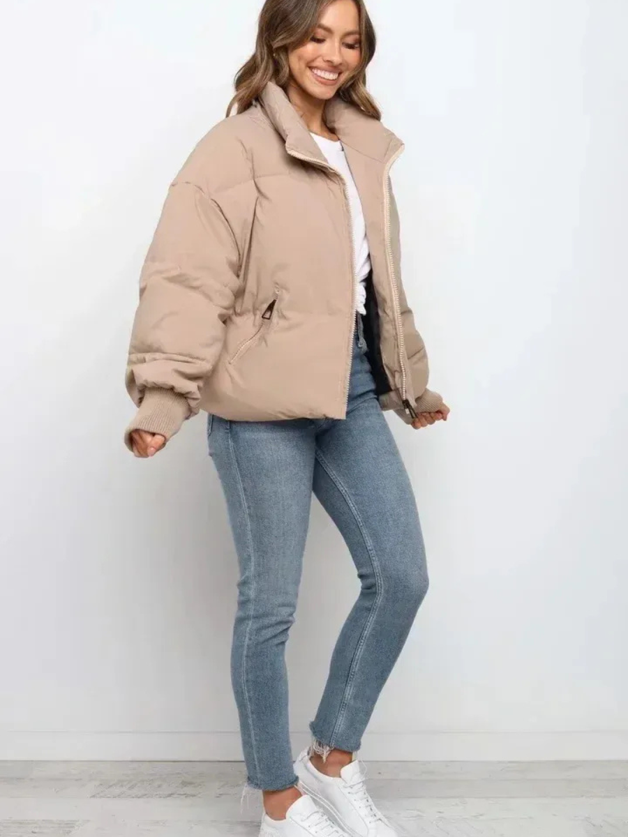 Warm Padded Down Winter Jacket