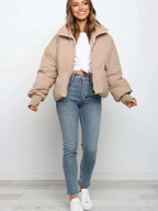 Warm Padded Down Winter Jacket