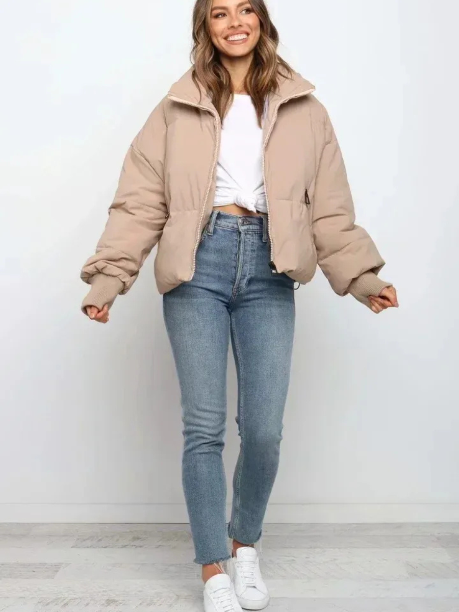 Warm Padded Down Winter Jacket