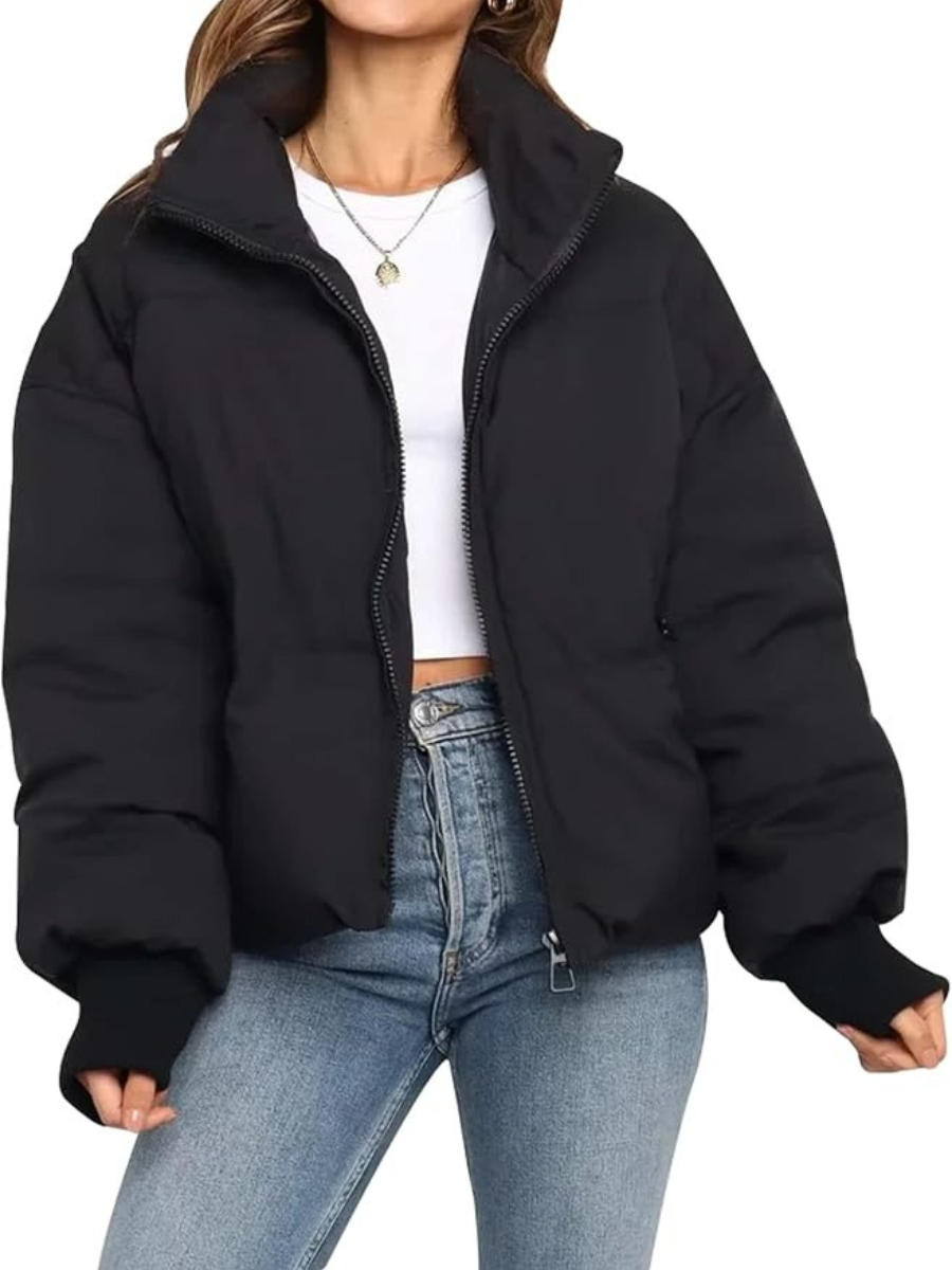 Warm Padded Down Winter Jacket