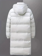 Long Warm Padded Puffer Jacket