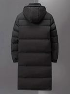 Long Warm Padded Puffer Jacket