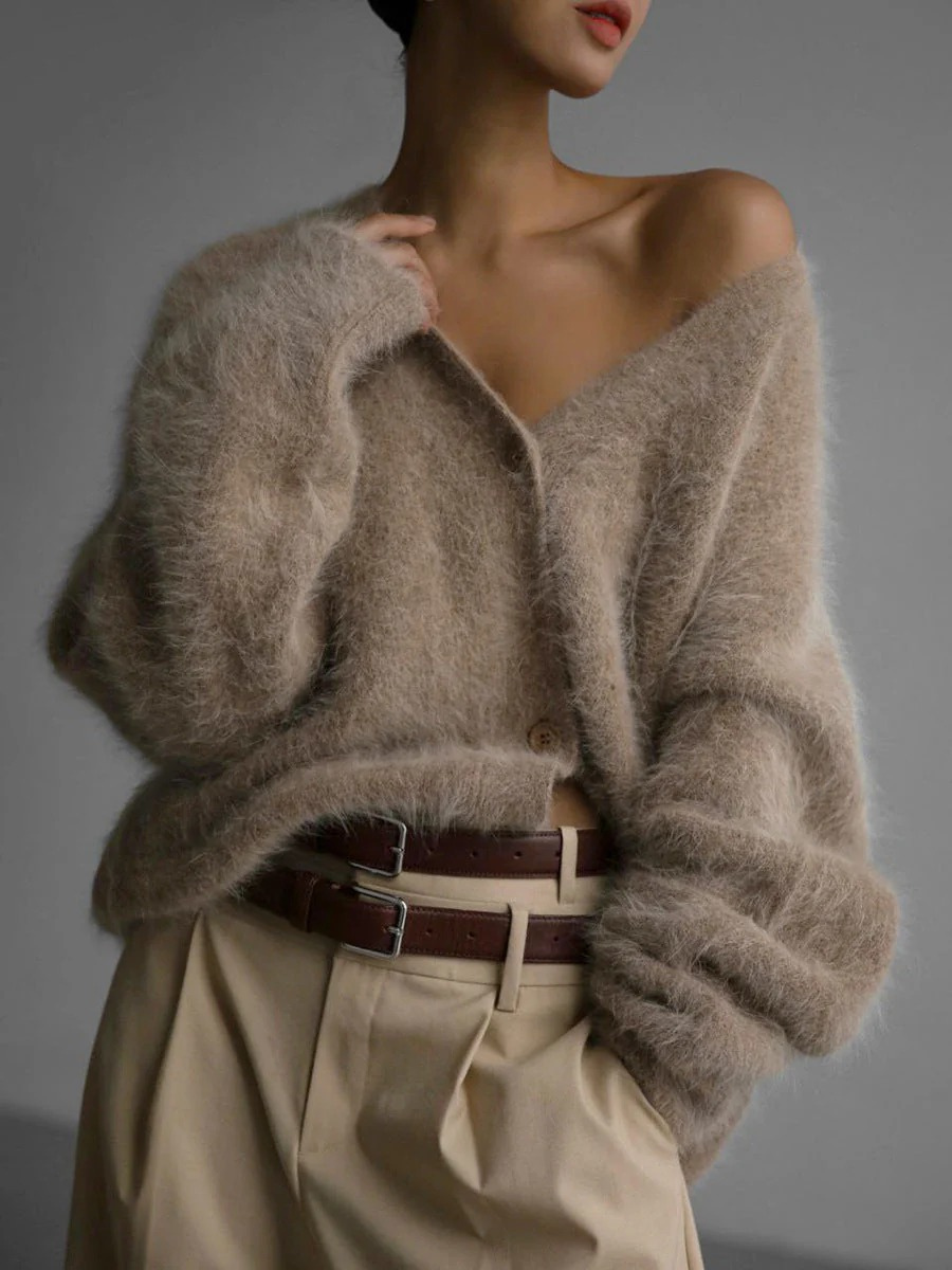 Soft Warm Chunky Knitted Cardigan