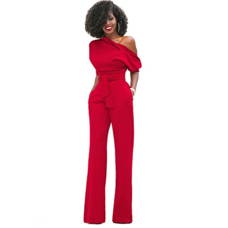 Women’s Bodycon Jumpsuit – Slim-Fit Sleeveless